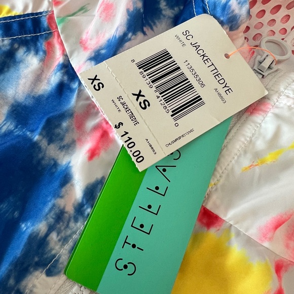Adidas Stella McCartney Sport Tie Dye Windbreaker NWT - Picture 9 of 14